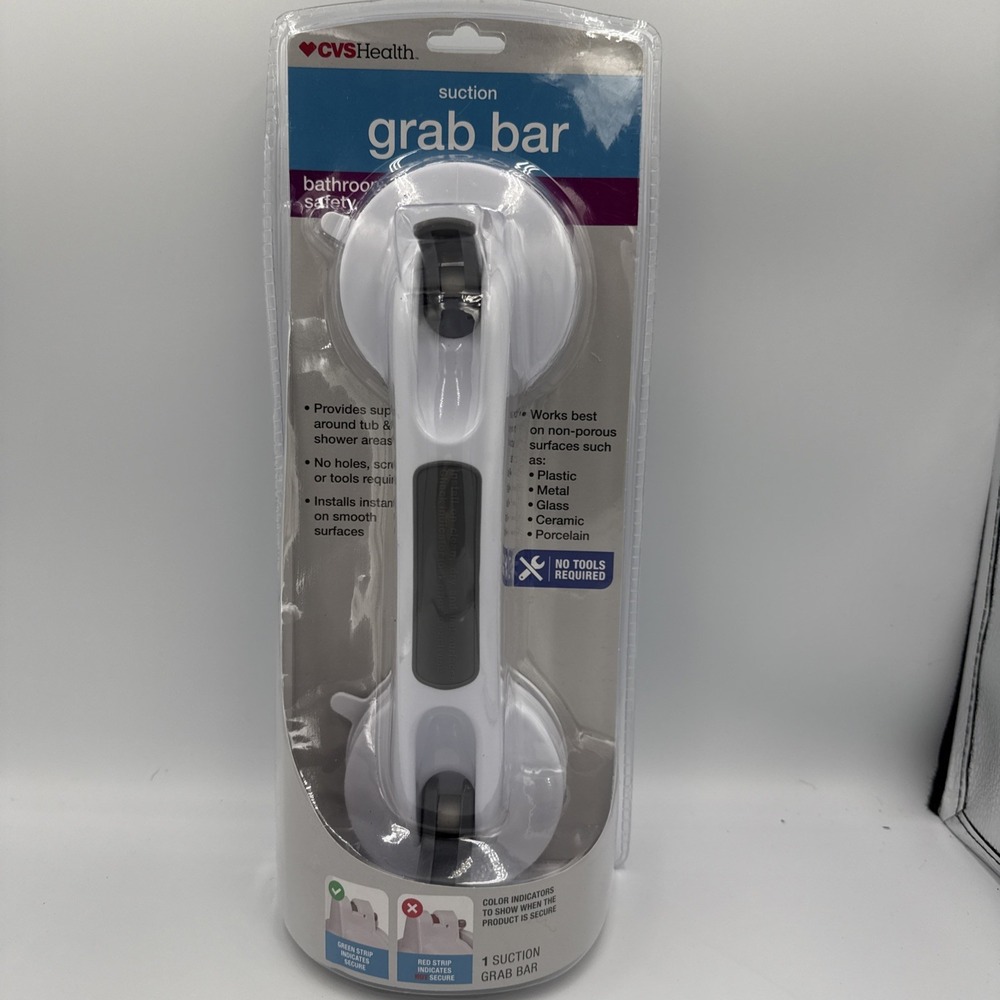 CVS 12" Grab Bar - Bath & Shower Safety - New In Package